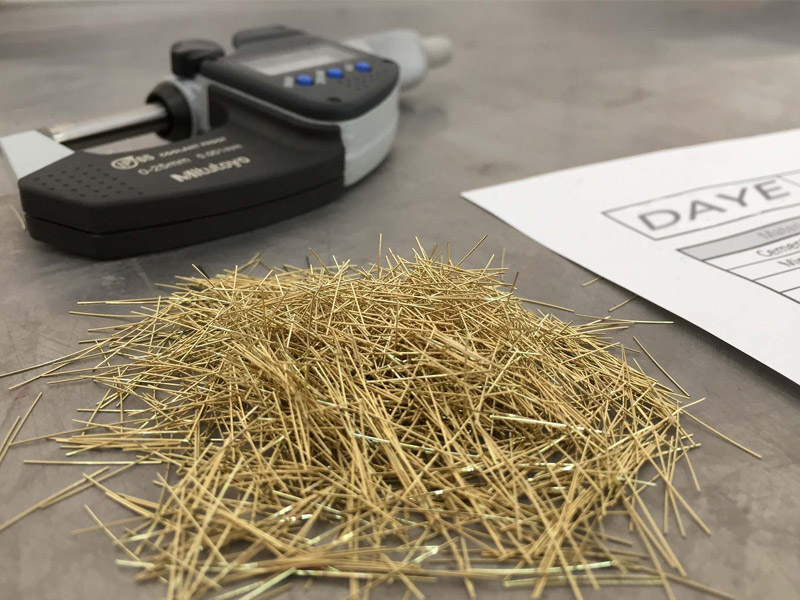 鍍銅平直鋼纖維